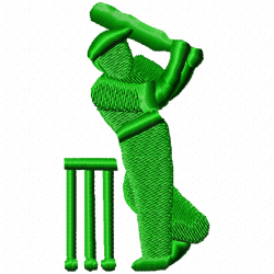 Sports Silhouette Embroidery Design 10